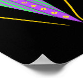 Mardi Gras Tuxedo Anzug für Kletterhexen: Poster (Ecke)