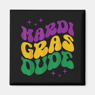 Mardi Gras Typ Natürlich Süß Retro New Orleans Bab Magnet