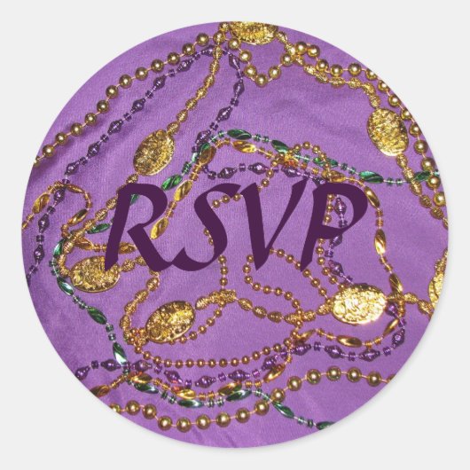 Mardi Gras UAWG Sticker (Vorderseite)
