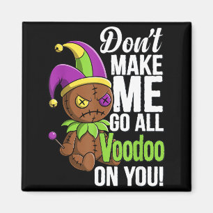 Mardi Gras Umzug Stitch Voodoo-Puppe Narr Gruselig Magnet