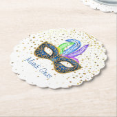 Mardi Gras Untersetzer (angewinkelt)
