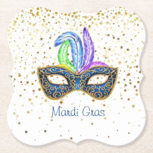 Mardi Gras Untersetzer