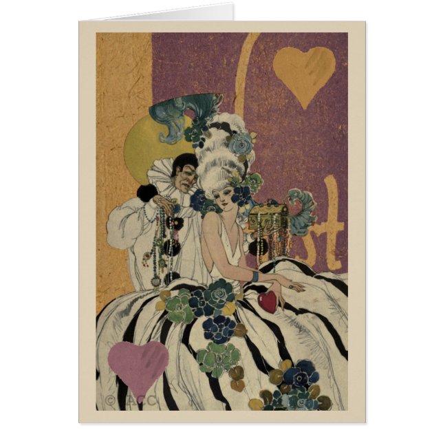 Mardi Gras Valentine Couple (Vorne)