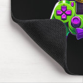 Mardi Gras Video Game Controller Jester Hat Boy Ki Mousepad (Ecke)