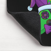 Mardi Gras Video Game Controller Jester Hat Costum Mousepad (Ecke)