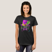 Mardi Gras Video Game Controller Jester Hat Costum T-Shirt (Vorne ganz)