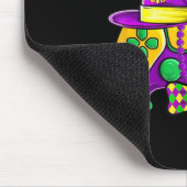 Mardi Gras Videospiel-Controller-Jesterhut-Kostüm Mousepad (Ecke)
