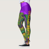 Mardi Gras Violet Leggings Lila Ameisen (Links)