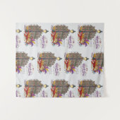 Mardi Gras Wandteppich (Vorderseite (Horizontal))