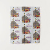 Mardi Gras Wandteppich (Vorderseite)