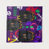 Mardi Gras Wandteppich (Vorderseite (Horizontal))