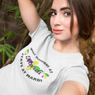Mardi Gras Was passiert beim Mardi Funny T-Shirt