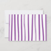 Mardi Gras Wäscheleine Faltkarte für Windeln Einladung (Rückseite)