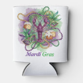 Mardi Gras Watercolor Celebration  Dosenkühler (Vorderseite)