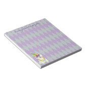Mardi Gras Westie Notizblock (angewinkelt)