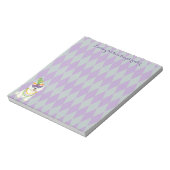 Mardi Gras Westie Notizblock (Rotiert)