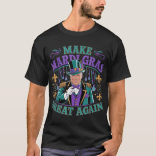 Mardi Gras wieder groß Funny Parade Kostüm H T-Shirt