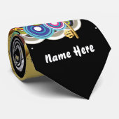 Mardi Gras Wild und Crazy Krawatte Anmerkungen (Gerollt)