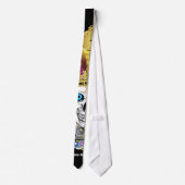 Mardi Gras Wild und Crazy Krawatte Anmerkungen (Rückseite)