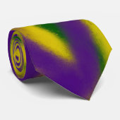 Mardi Gras Wirbel Krawatte (Gerollt)