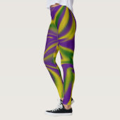 Mardi Gras Wirbel Leggings (Links)