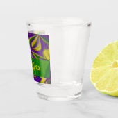 Mardi Gras Wirbel Schnapsglas (Rechts)