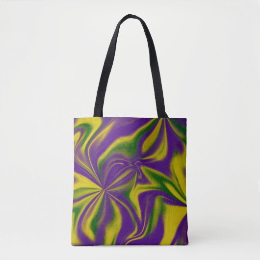 Mardi Gras Wirbel Tasche (Vorderseite)