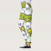 Mardi Gras Words Leggings (Links)