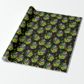 Mardi Gras Wrapping Paper Geschenkpapier (Ungerollt)
