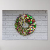 Mardi Gras Wreath Poster (Vorne)