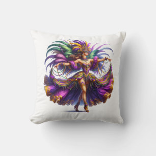 Mardi Gras Wurfkissen Kissen