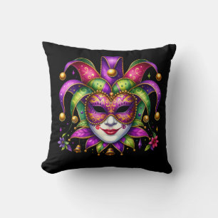 Mardi Gras Wurfkissen Kissen