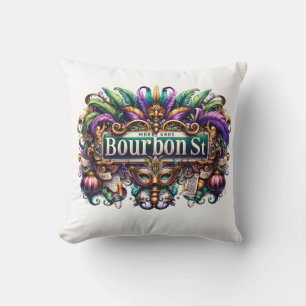 Mardi Gras Wurfkissen Kissen