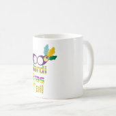 Mardi Gras Y'all Coffee Tasse (VorderseiteRechts)