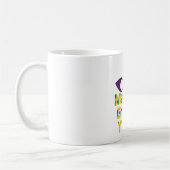Mardi Gras Y'all Coffee Tasse (Links)
