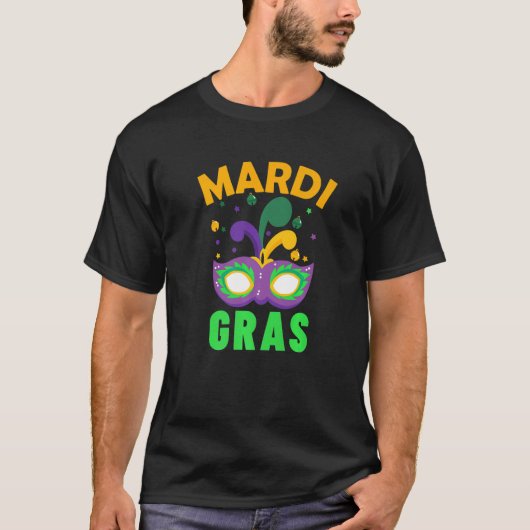 Mardi gras y'all feiern Party l Liebe ma T-Shirt (Vorderseite)