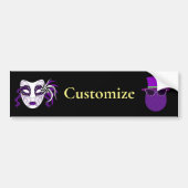 Mardi Gras Y'all Thunder_Cove Autoaufkleber (Vorne)