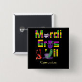 Mardi Gras Y'all Thunder_Cove Button (Vorne & Hinten)