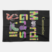 Mardi Gras Y'all Thunder_Cove Geschirrtuch (Horizontal)