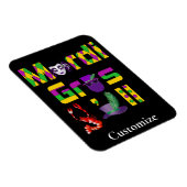 Mardi Gras Y'all Thunder_Cove Magnet (Rechte Seite)