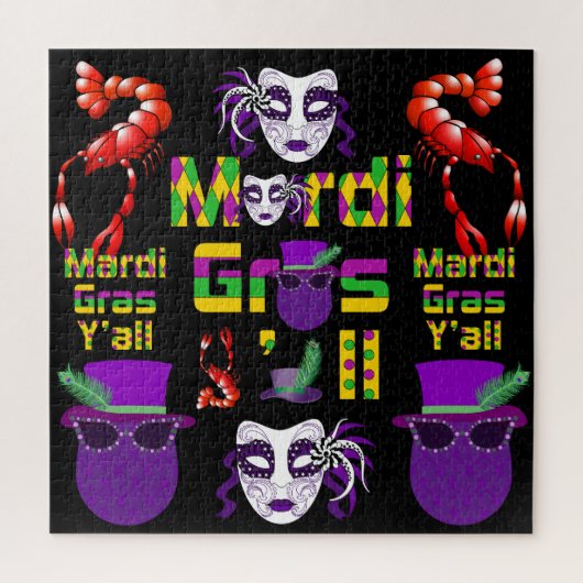 Mardi Gras Y'all Thunder_Cove Puzzle (Vertikal)