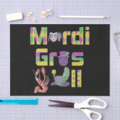 Mardi Gras Y'all Thunder_Cove Seidenpapier (Handwerk)