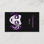 Mardi Gras Y'all Thunder_Cove Visitenkarte (Rückseite)