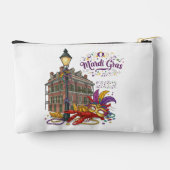 Mardi Gras Zubehörtasche (Rückseite)