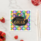 Mardi Grass Lilie Serviette (Beispiel)