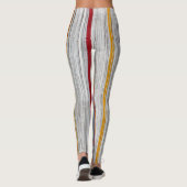 Mardi Grass Striped Leggings (Rückseite)