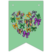 Mardi GrasYellow Green Lila-Banner Wimpelkette (Dritte Fahne)