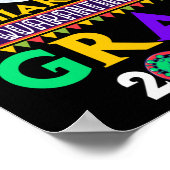 Mardi Quarantine Gras 2022 Festival Face Mask Poster (Ecke)