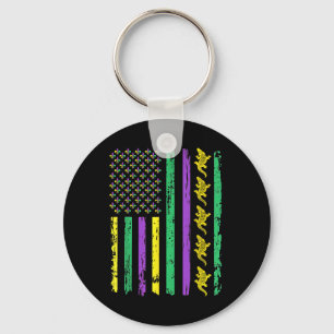 Mardigator Alligator Usa American Flag Alligator M Schlüsselanhänger