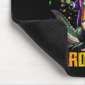 Mardigator Funny Mardi Gras Kostüme Männer Frauen  Mousepad (Ecke)